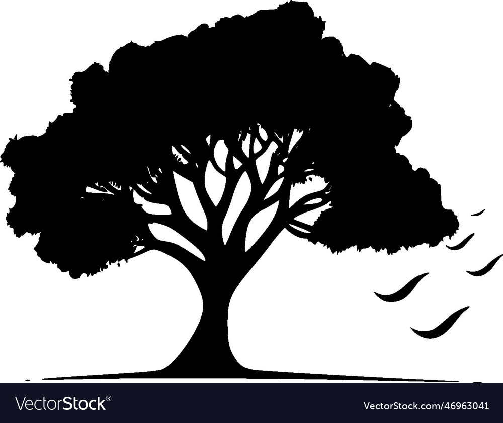 Tree silhouette 2