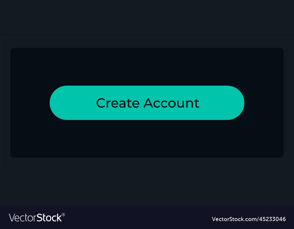 Create account ui element template royalty free vector image