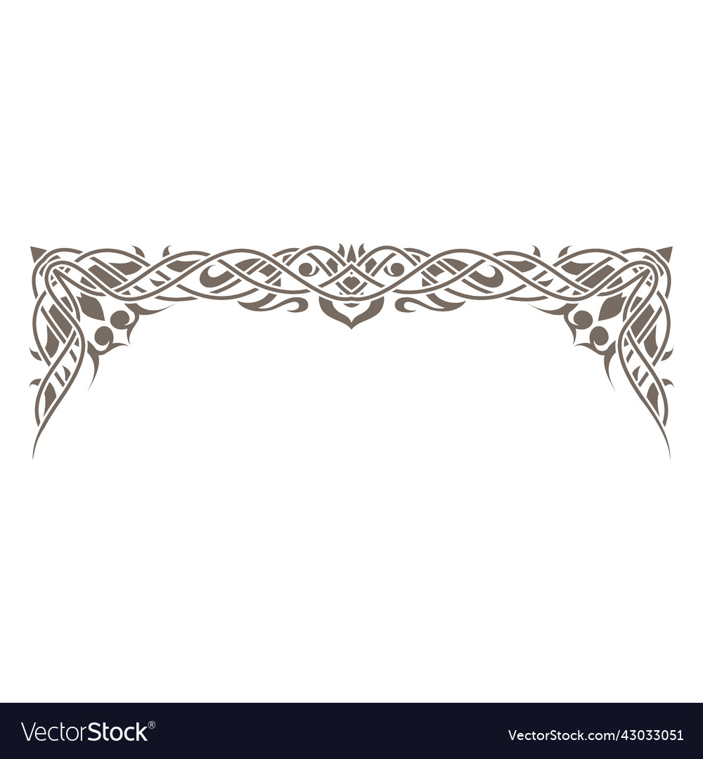 Creative ornamented frame decoration