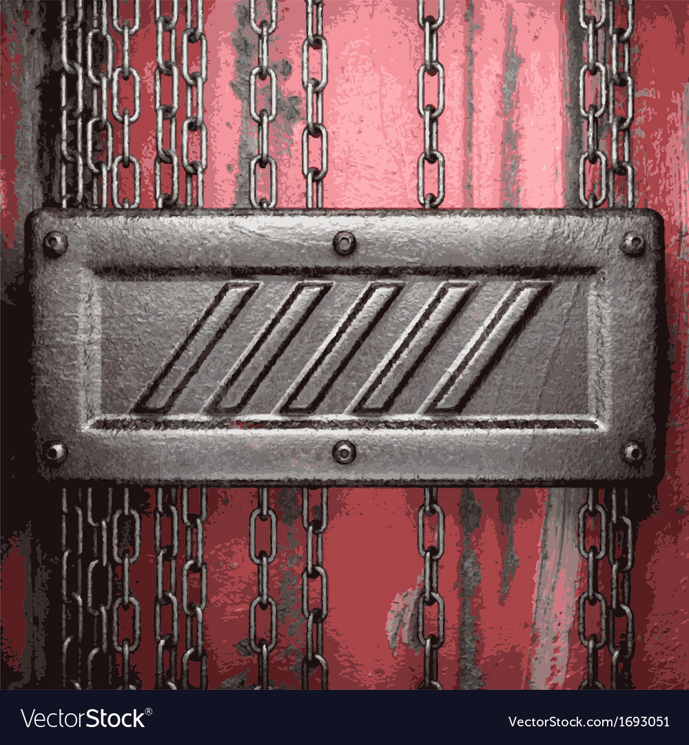 Old metal background Royalty Free Vector Image