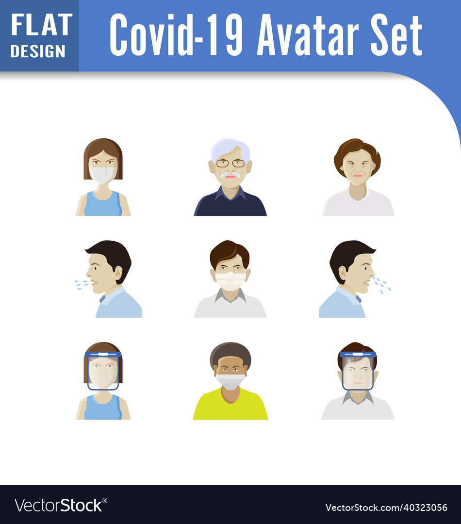 Avartar flat design