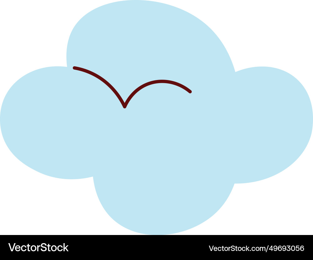 Sky cloud icon Royalty Free Vector Image - VectorStock