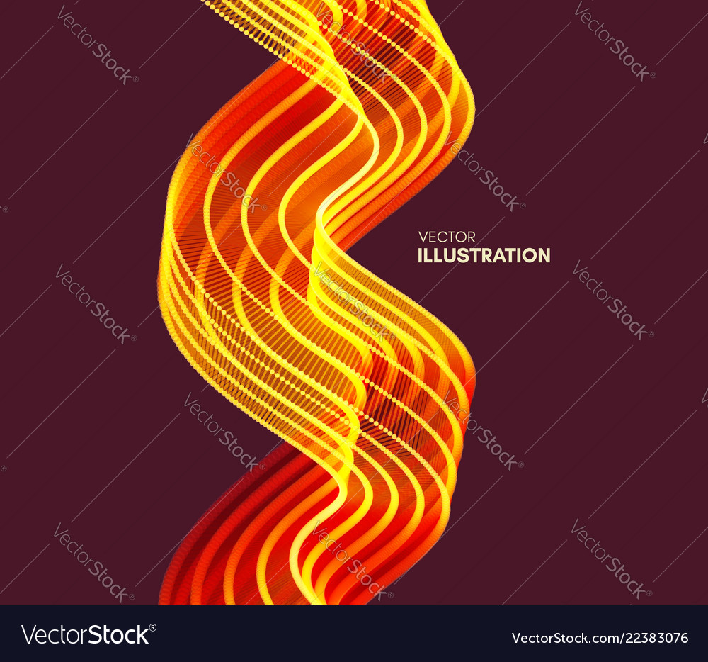 Wavy Hintergrund mit Bewegungseffekt 3d Technologie