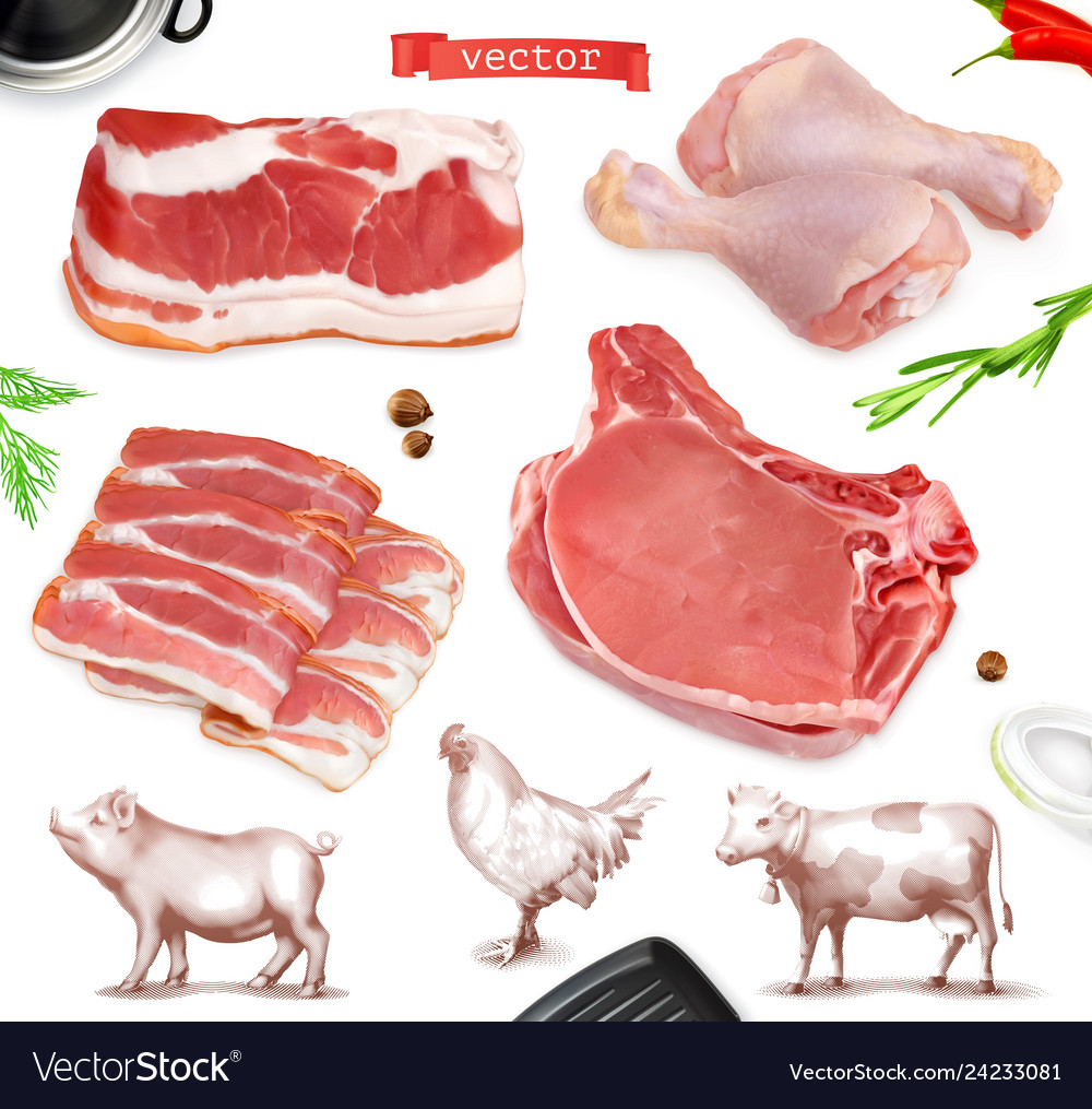 Beef Chicken Pork JapaneseClass.jp