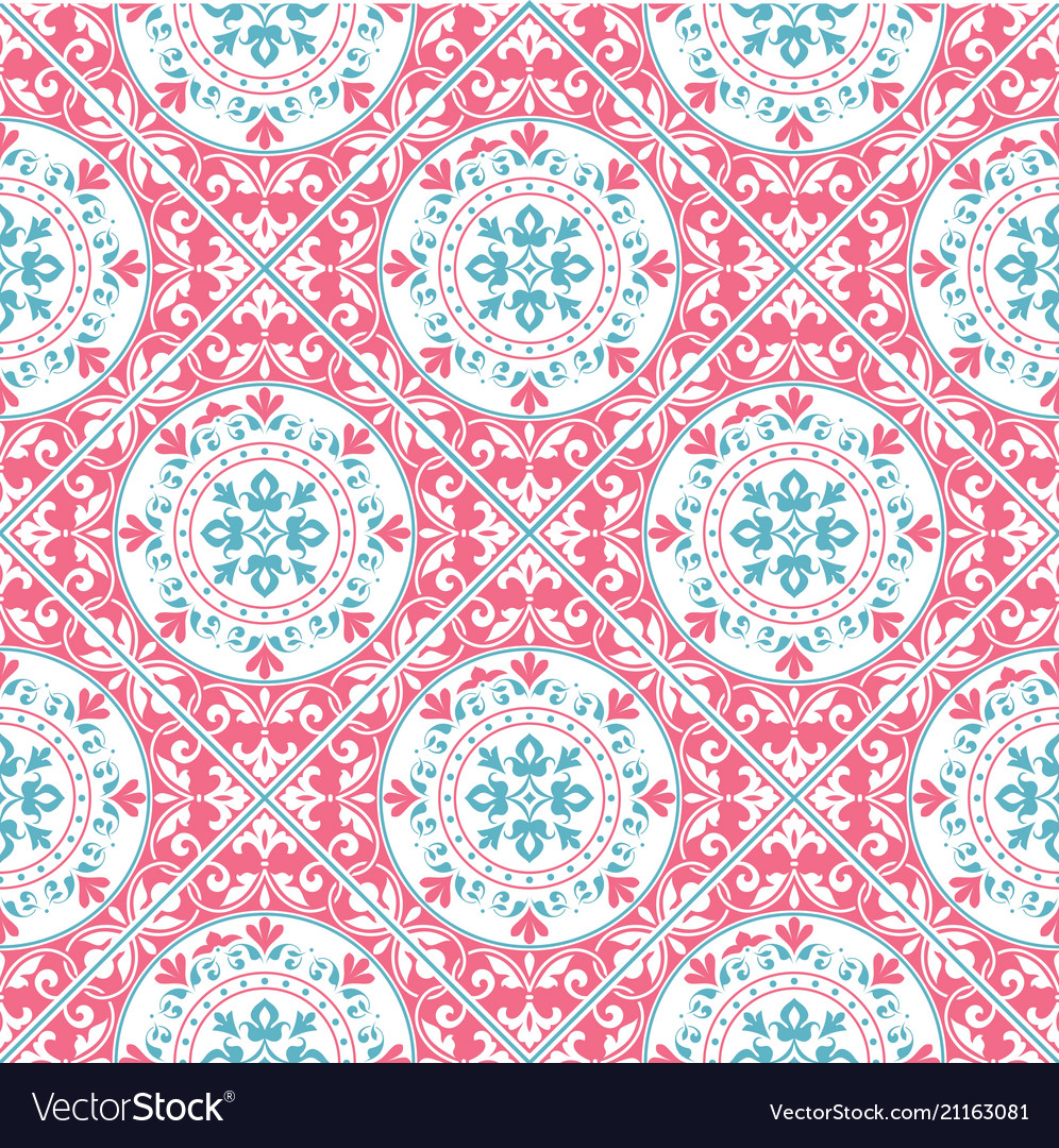 Seamless vintage pattern Royalty Free Vector Image