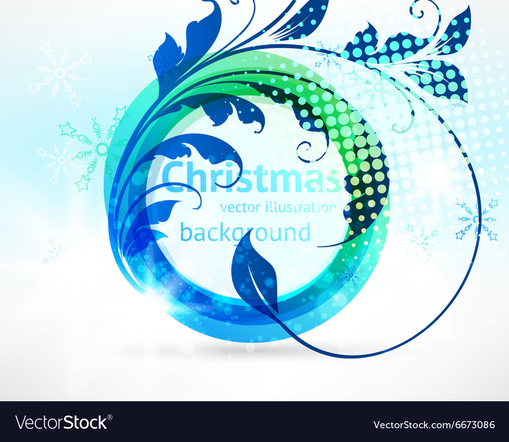 Christmas winter background