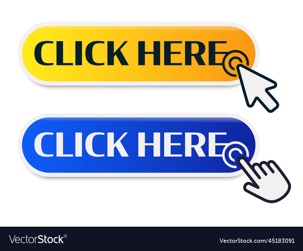 Click here button with cursor set