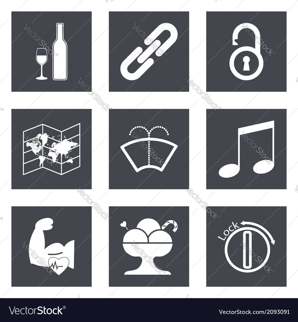 Icons für Webdesign-Set 48