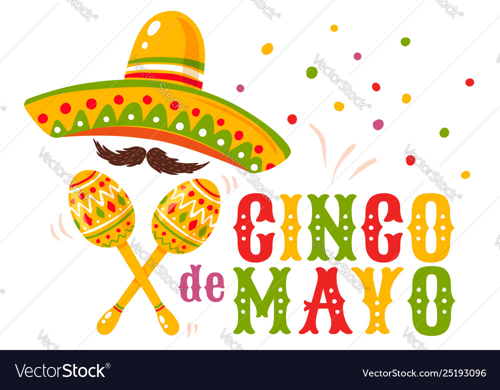 Cinco de mayo festive Royalty Free Vector Image