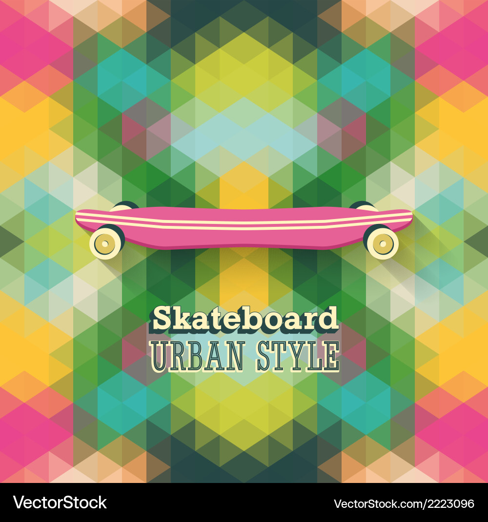 Hipster background Royalty Free Vector Image - VectorStock
