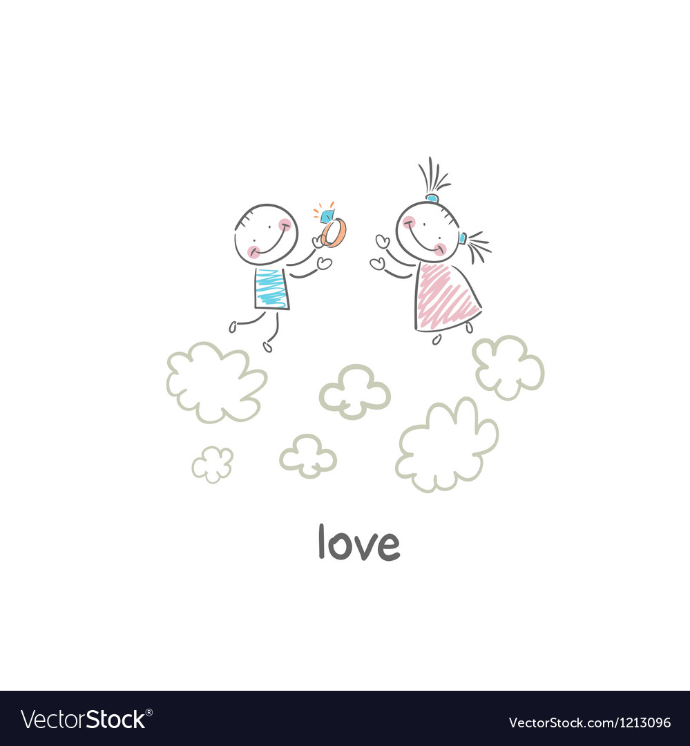 Lovers Royalty Free Vector Image - VectorStock