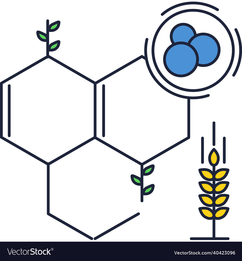 Synthetic biology icon herb cell biotech