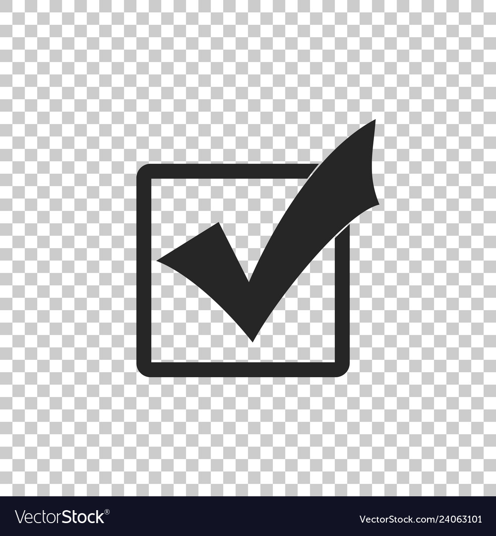 Premium Vector  Cross and check mark icon in flat style checkmark right  vector illustration on isolated background tick and cross sign business  concept