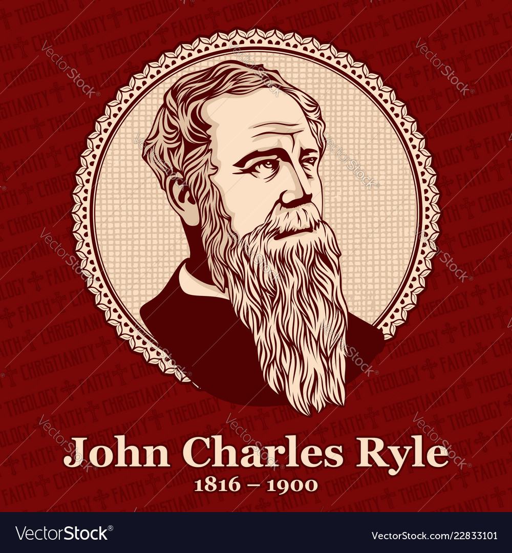 John charles ryle Royalty Free Vector Image VectorStock