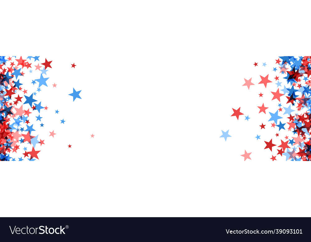 Stars frame on white background Royalty Free Vector Image