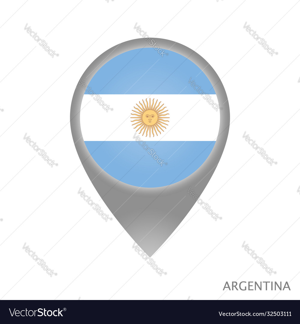 Argentina point Royalty Free Vector Image VectorStock