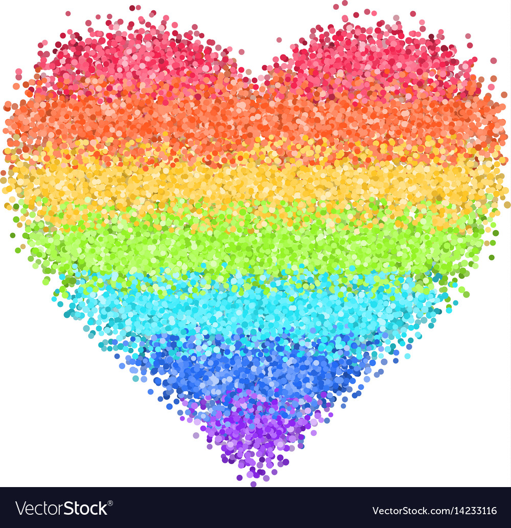 Rainbow Heart