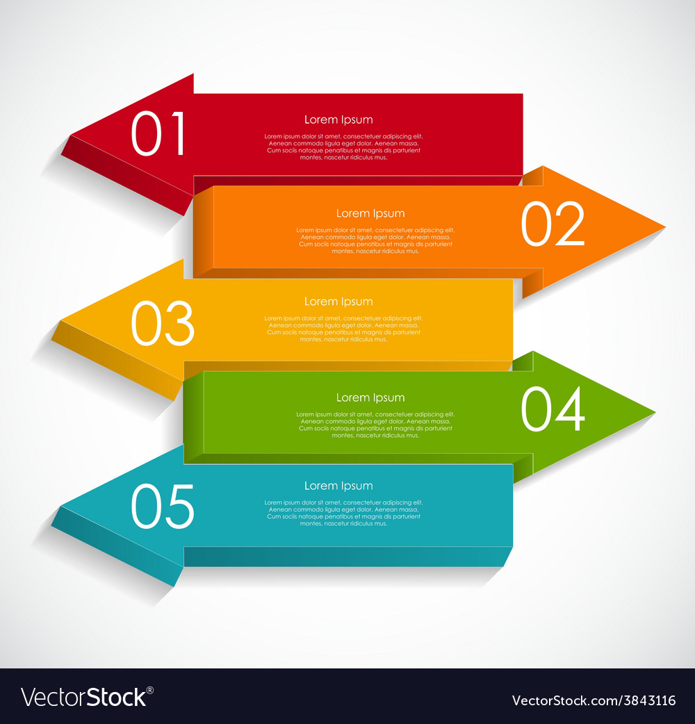 Infographic templates for business Royalty Free Vector Image