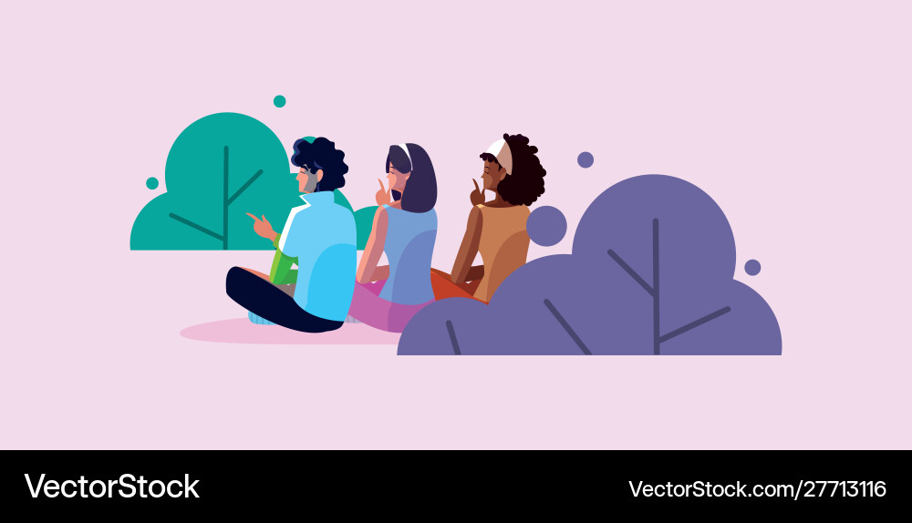 People Avatars Design Royalty Free Vector Image