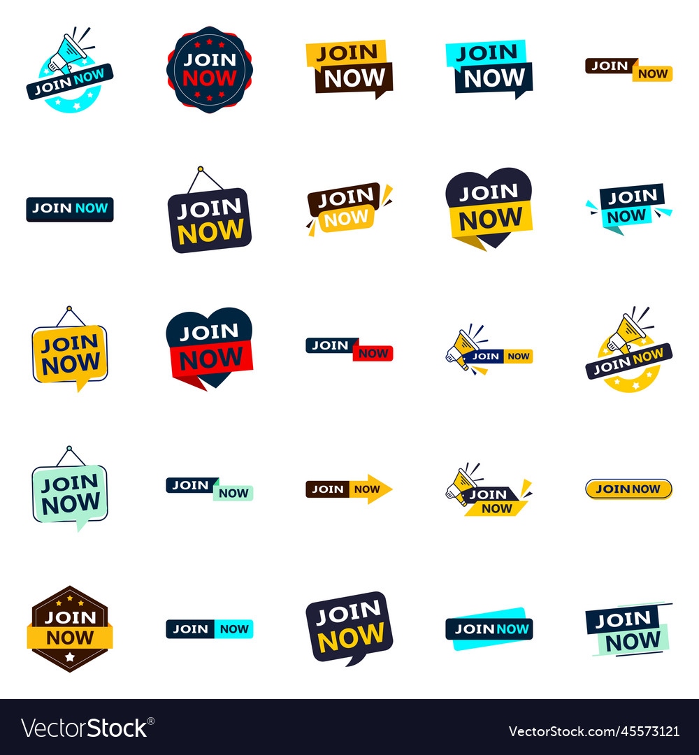 25 versatile typographic banners for promoting