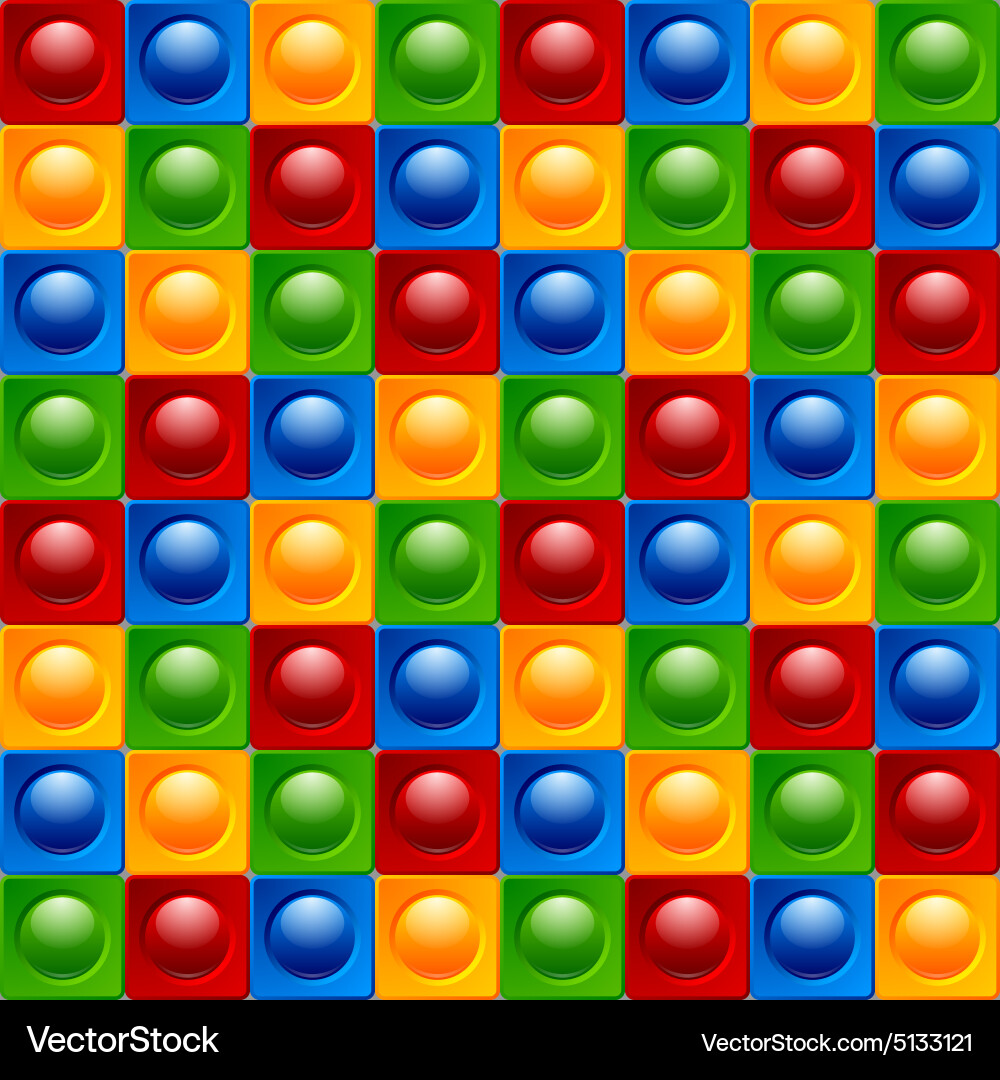 Colorful seamless pattern Royalty Free Vector Image