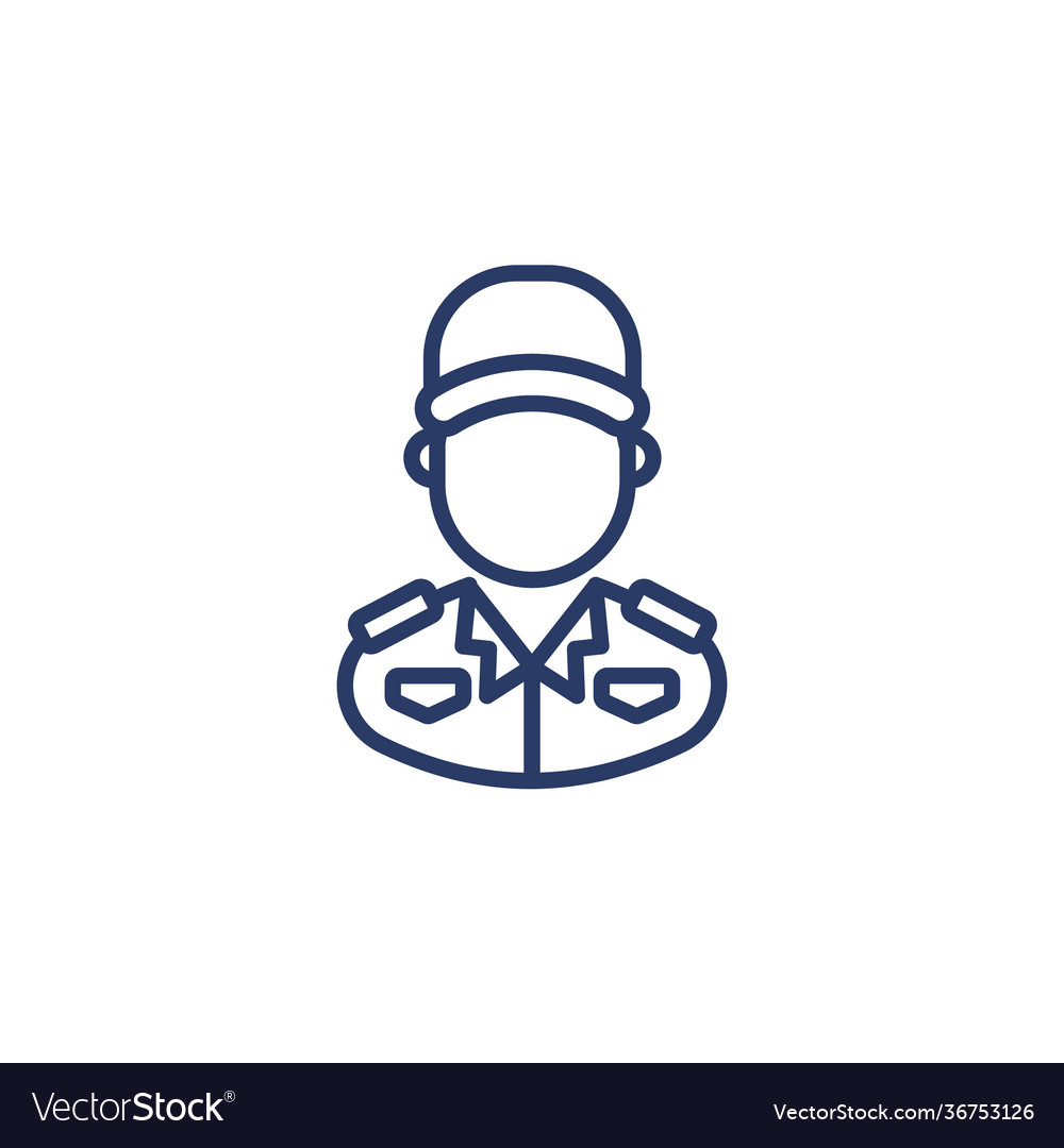 Social worker icon in logotype