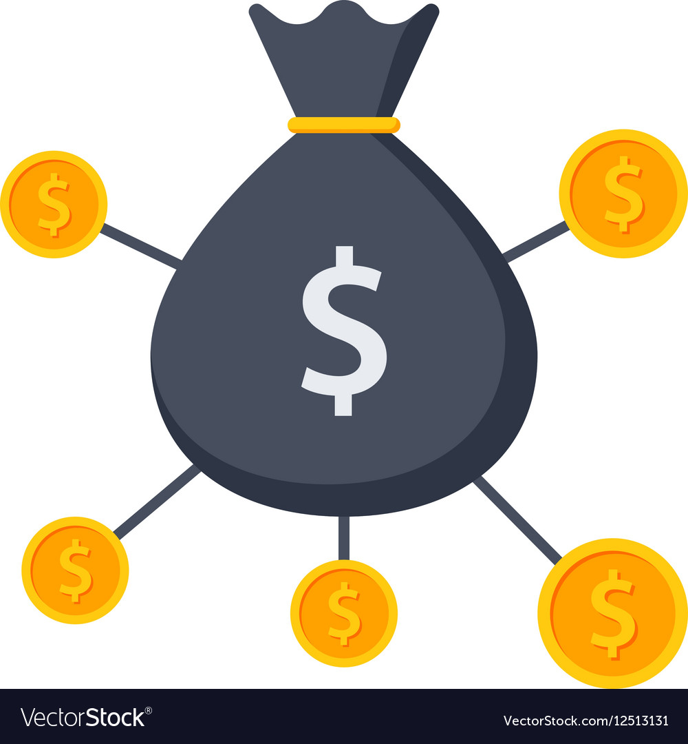 crowdfunding icon royalty free vector image vectorstock