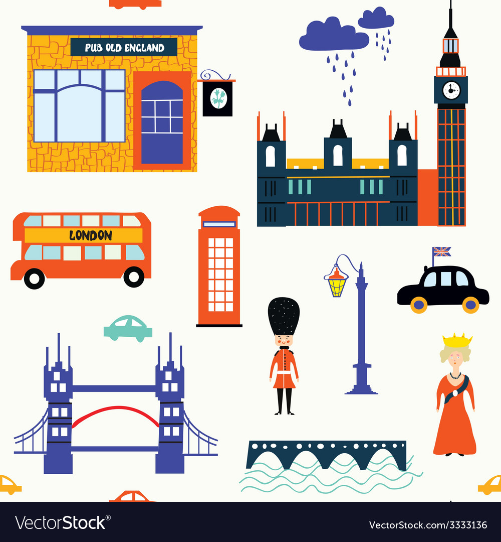 London symbols seamless patt