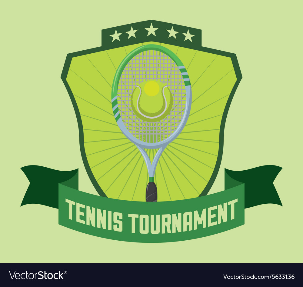 Tennis design Royalty Free Vector Image - VectorStock