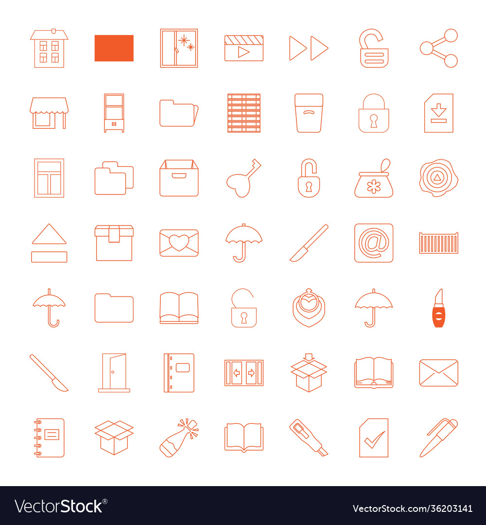 49 open icons