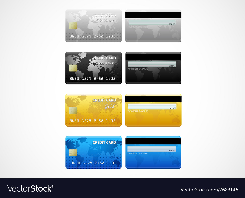 Collection of credit cards