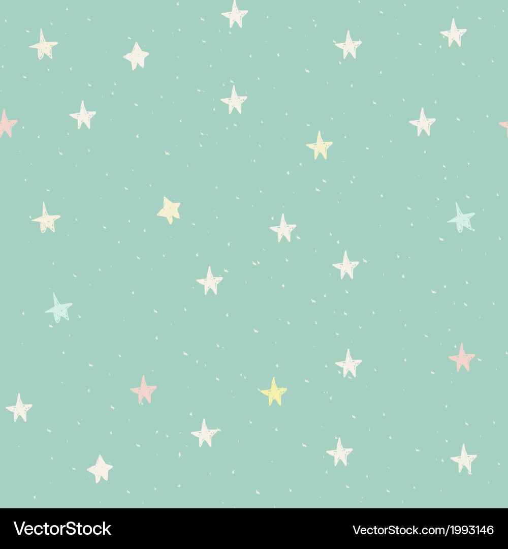 Seamless pattern with stars Royalty Free Vector Image