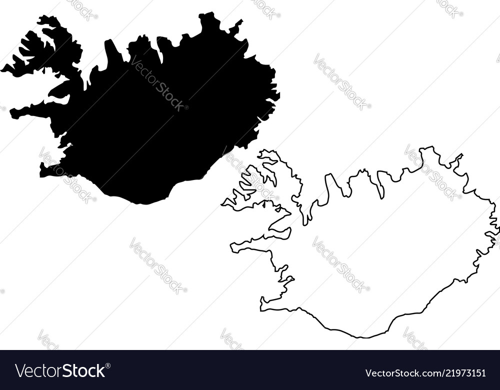 Iceland map