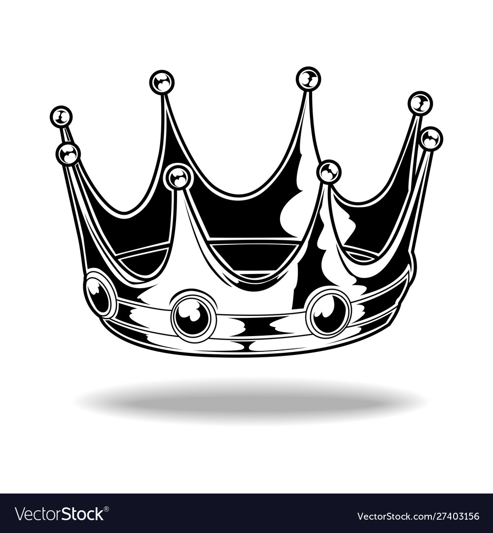 King and queen Royalty Free Vector Image - VectorStock