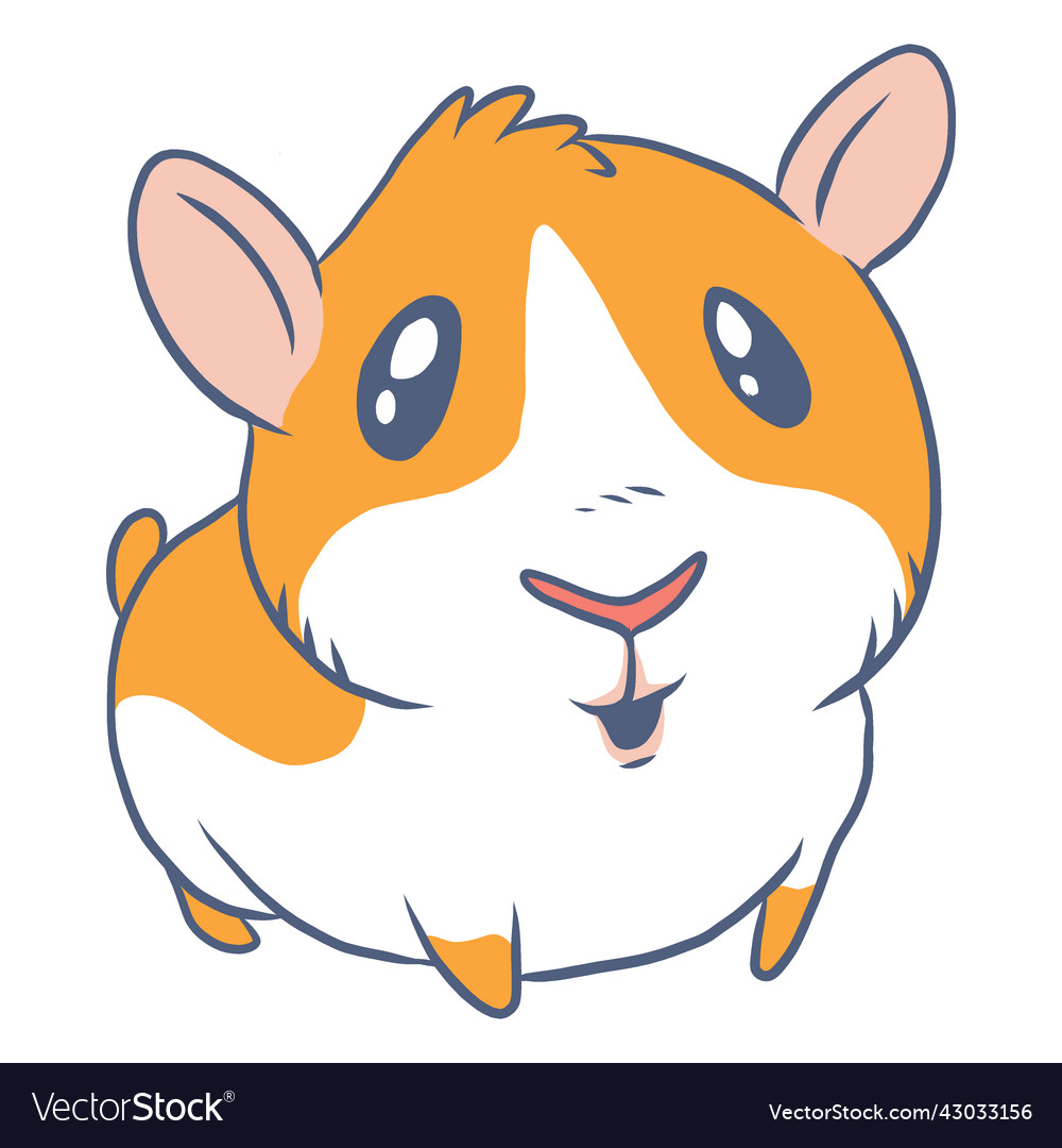 Guinea pig cartoon Royalty Free Vector Image - VectorStock