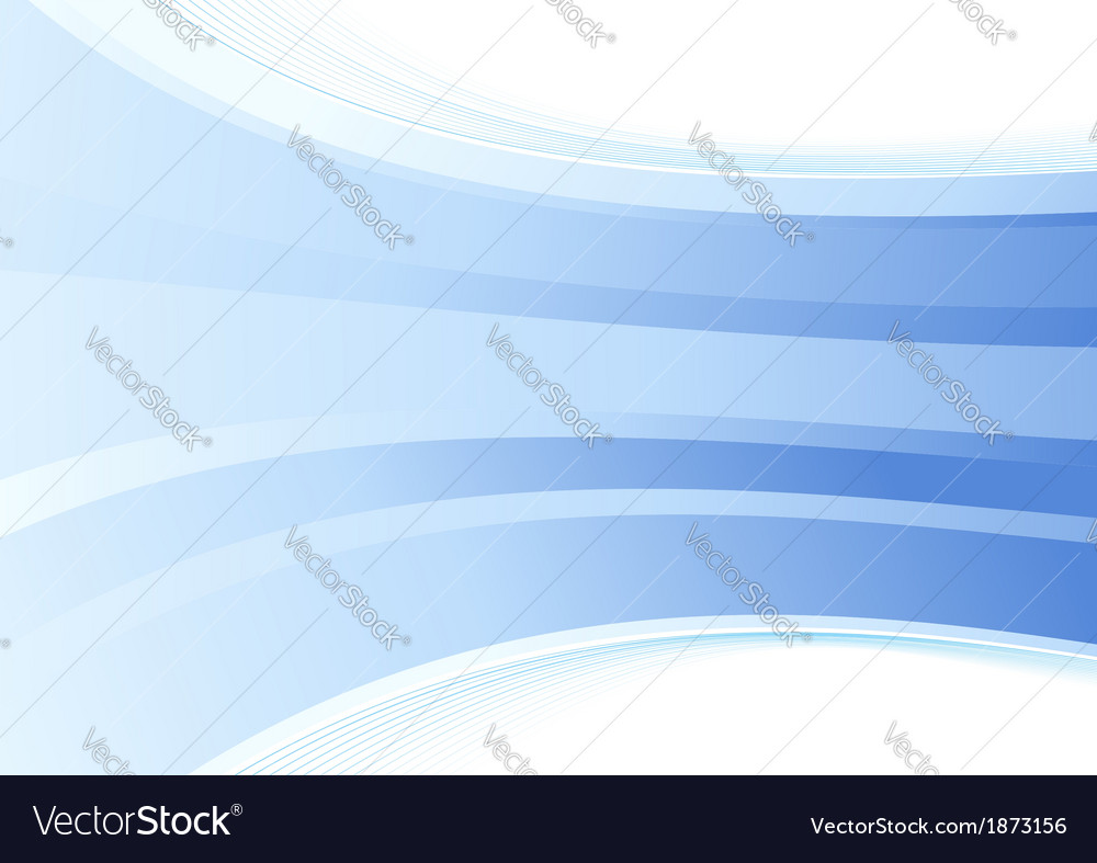 Smooth blue wave background