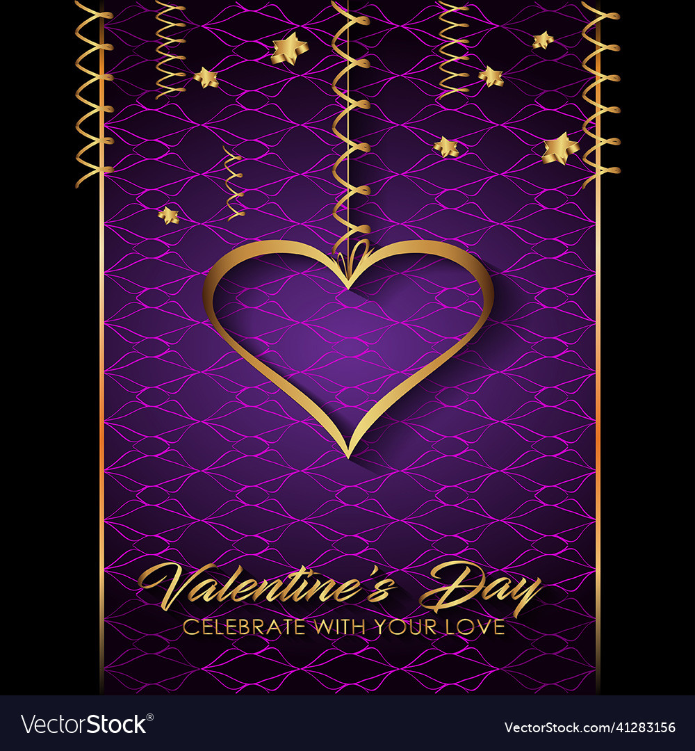 Valentines day background for dinner invitations