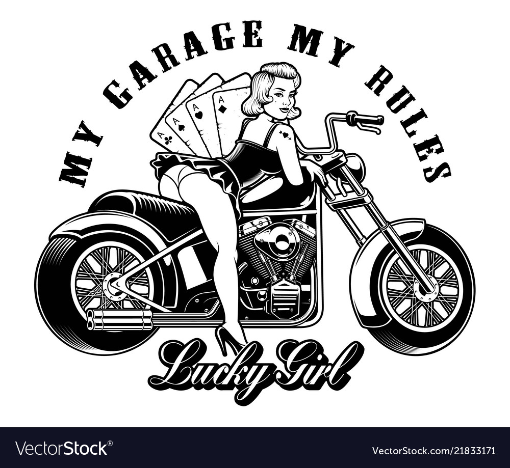 Pin clearance up motorcycle