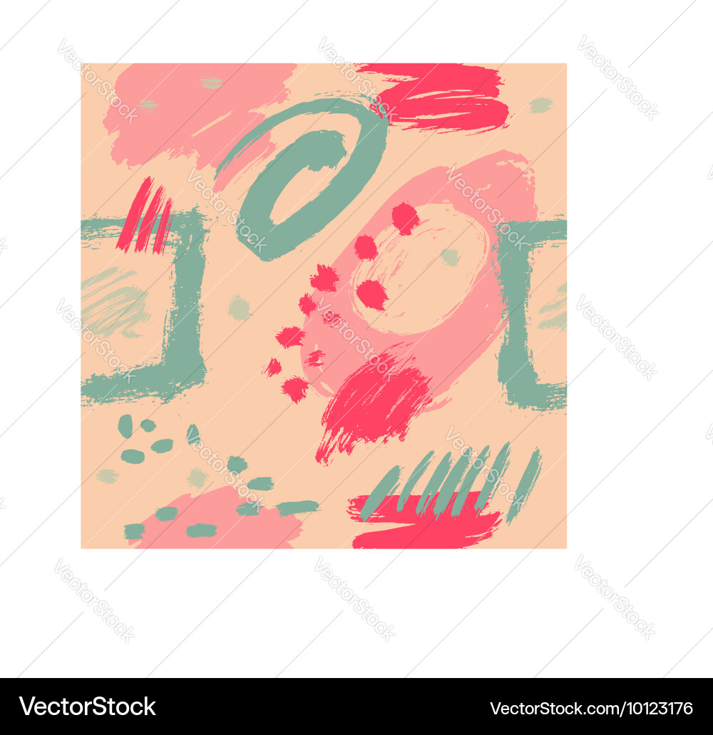Seamless pattern brush strokes Royalty Free Vector Image