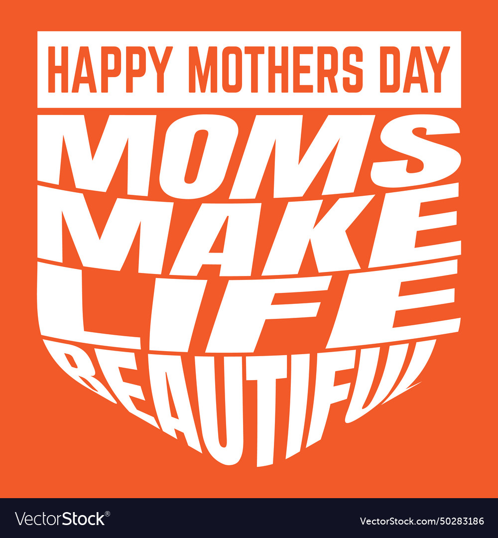 Graphic design for mothers day special