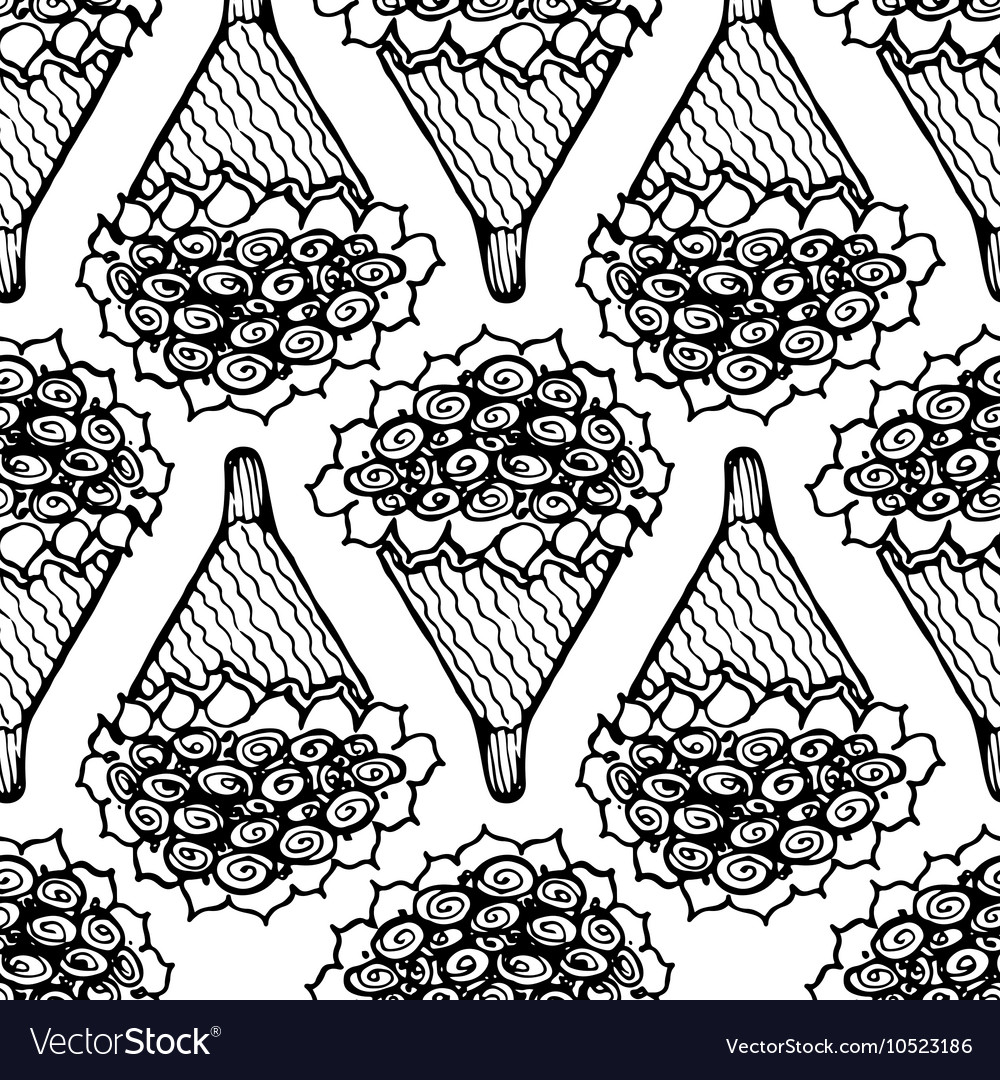 Seamless pattern design element Royalty Free Vector Image