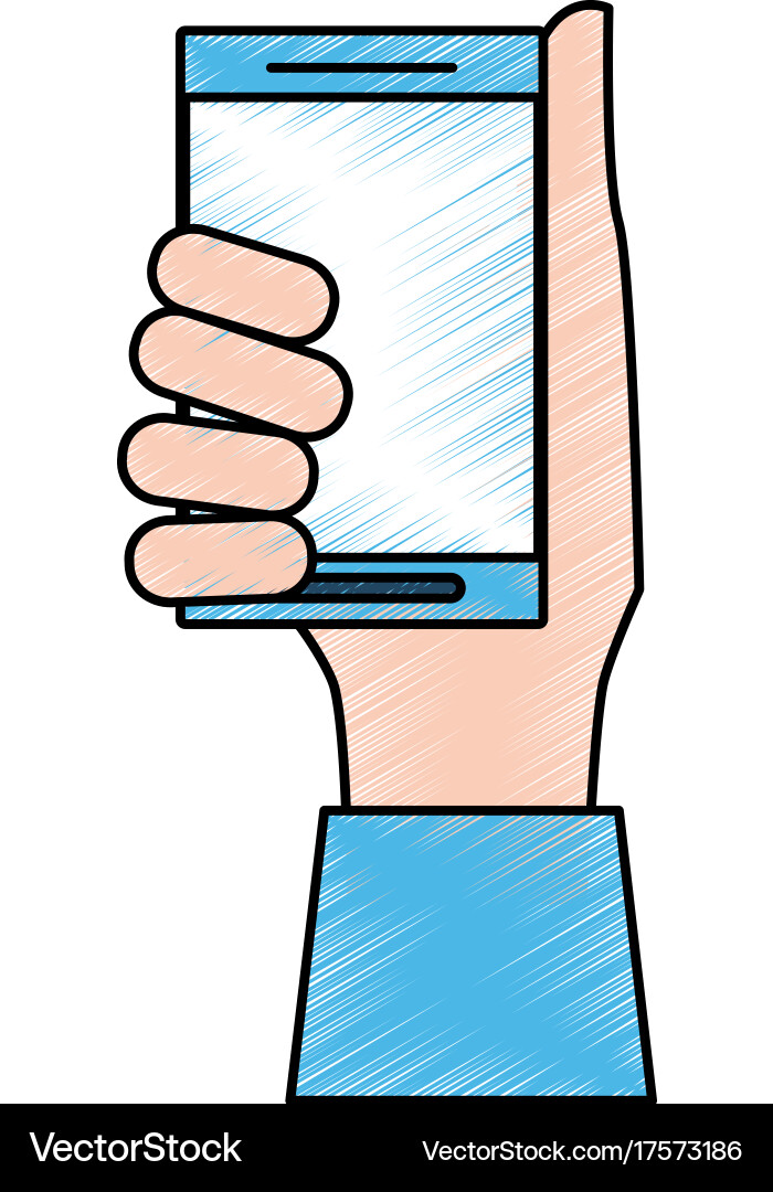 Smartphone mobile technology Royalty Free Vector Image