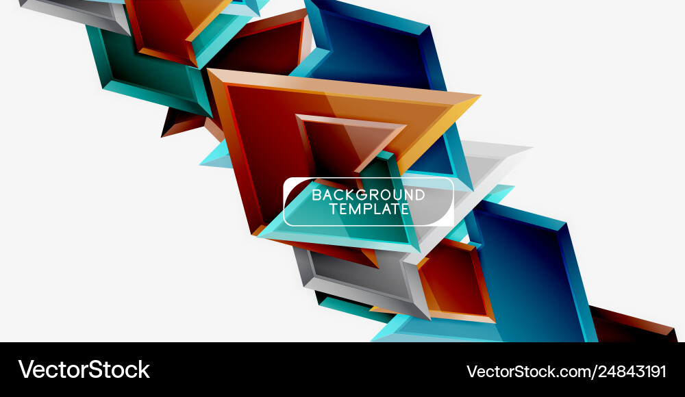 Geometric minimal design background Royalty Free Vector