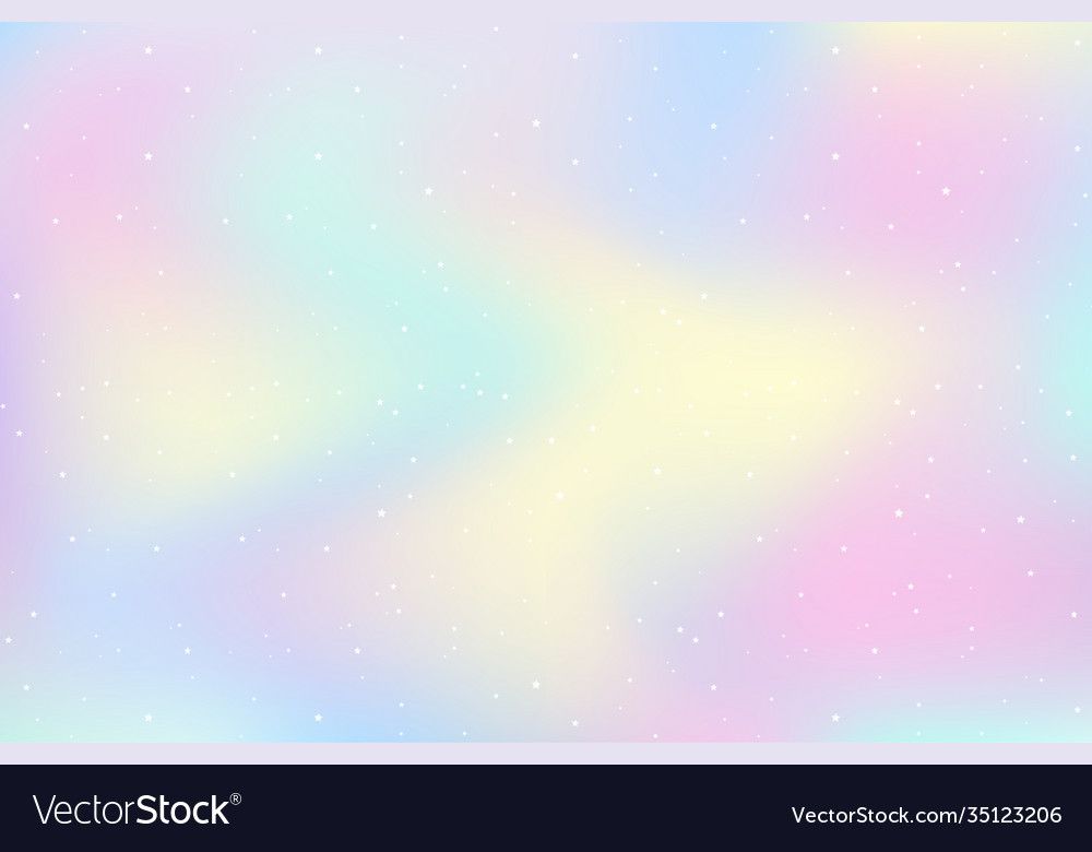 Rainbow Pastel Blurred Background Royalty Free Vector Image