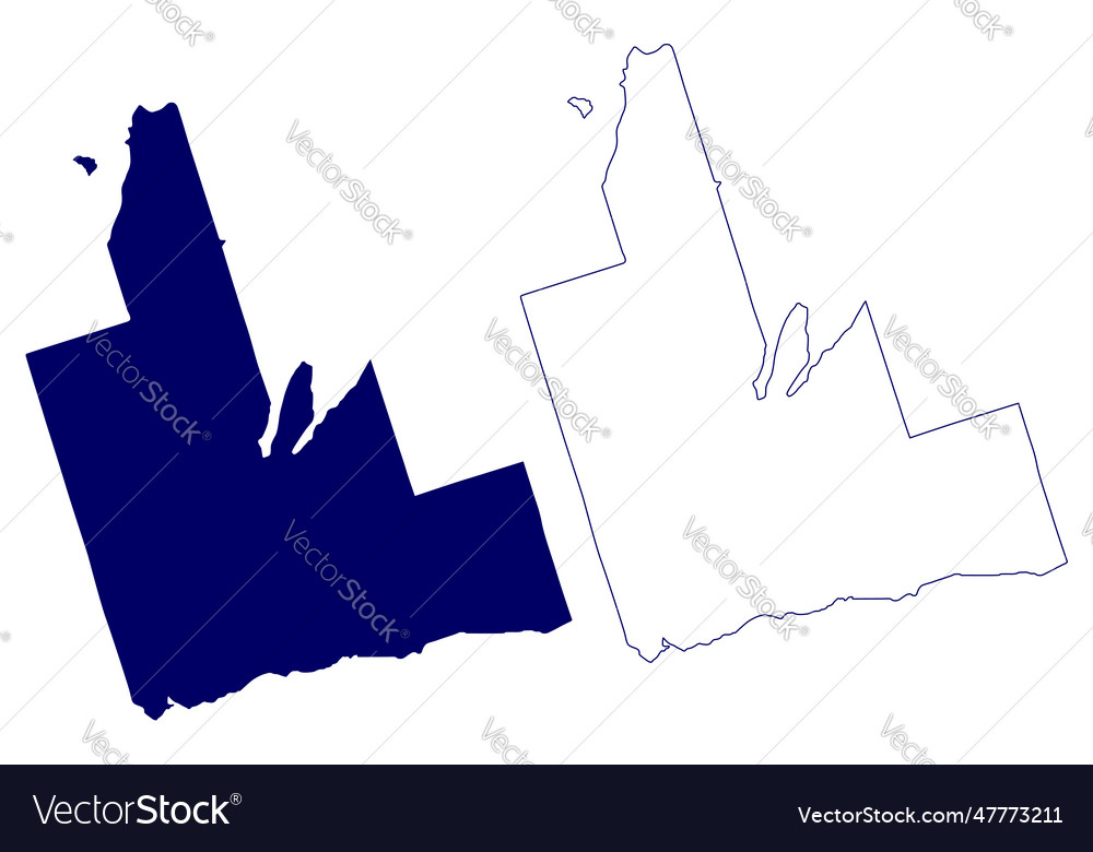 Regional municipality of durham canada ontario Vector Image