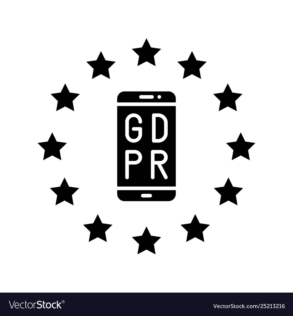 Gdpr general data protection regulation icon