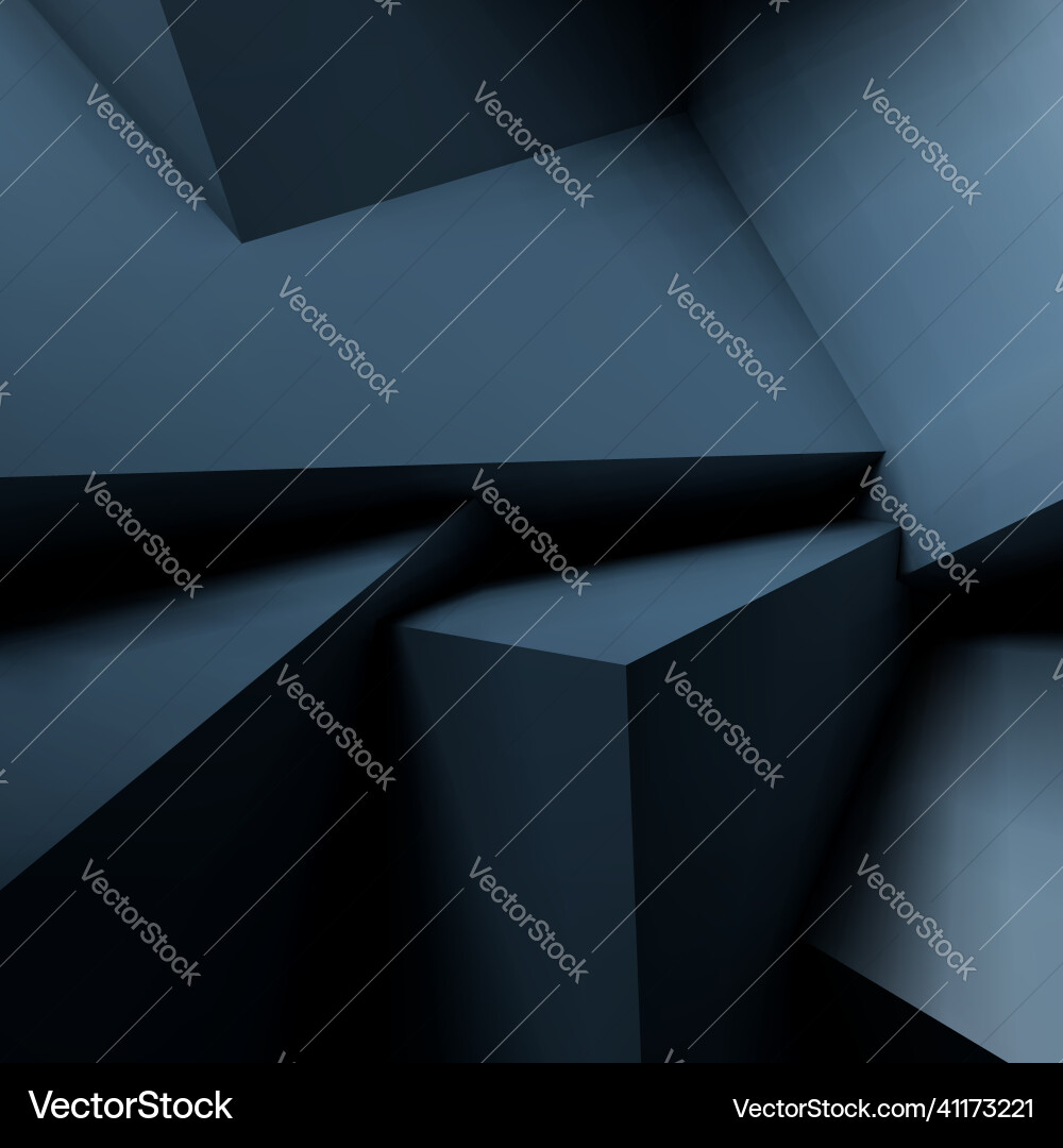 Abstract geometric background with overlapping Vector Image