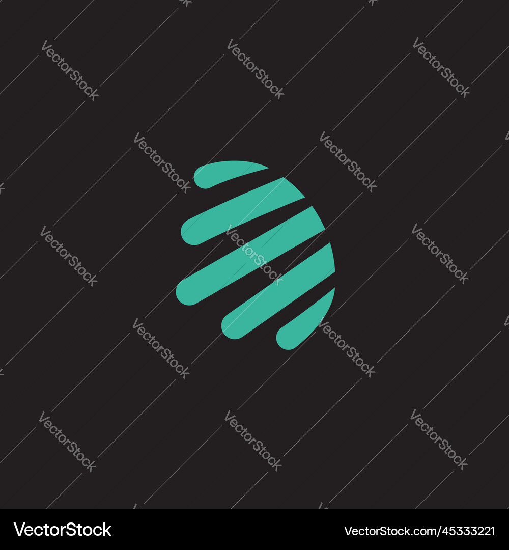 Biotechnology ef logo icon Royalty Free Vector Image