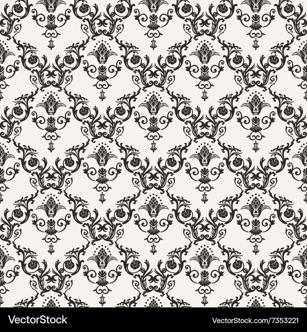 Seamless pattern with art ornament Royalty Free Vector Image