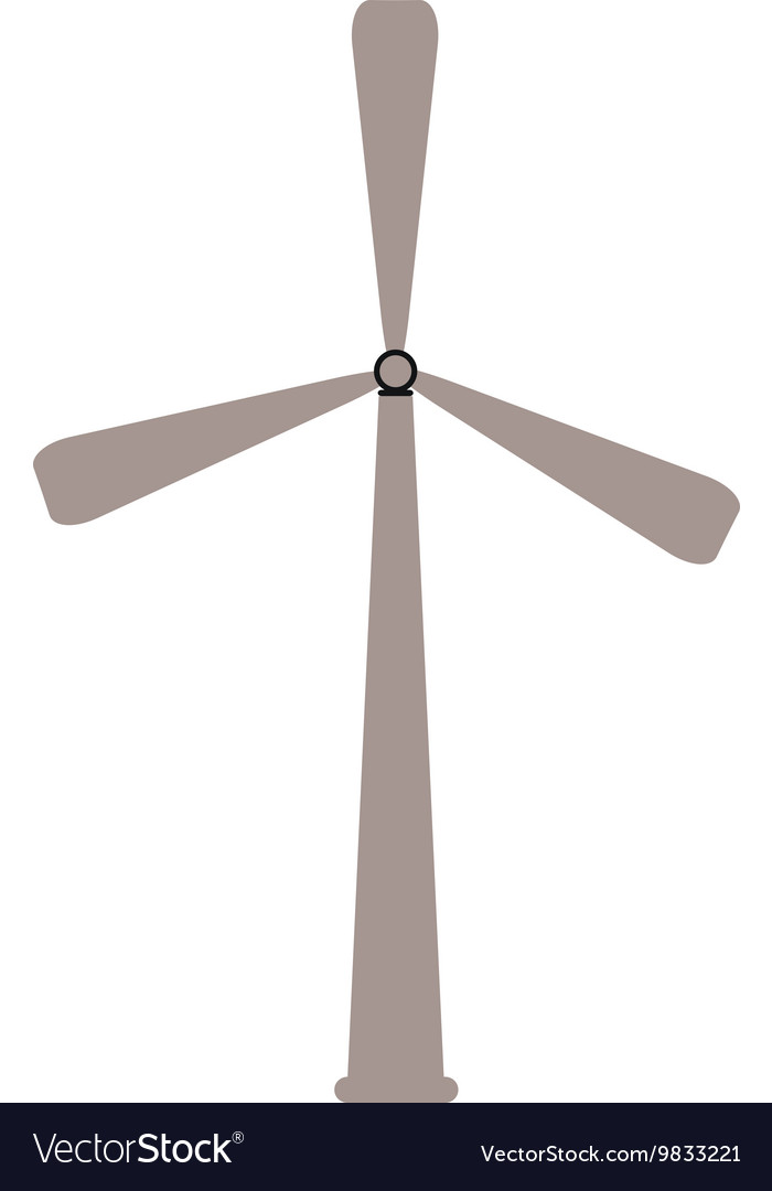 Wind turbine icon Royalty Free Vector Image - VectorStock